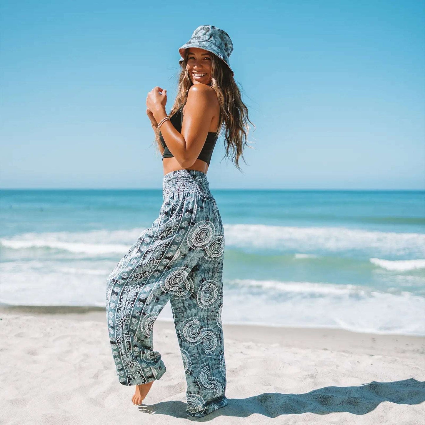 Santa Barbara Harem Pants Opal Tides