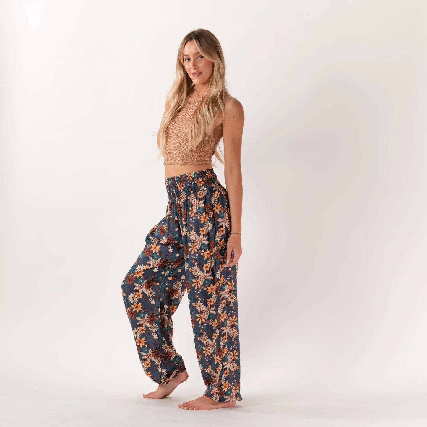 Myanmar Harem Pants Opal Tides