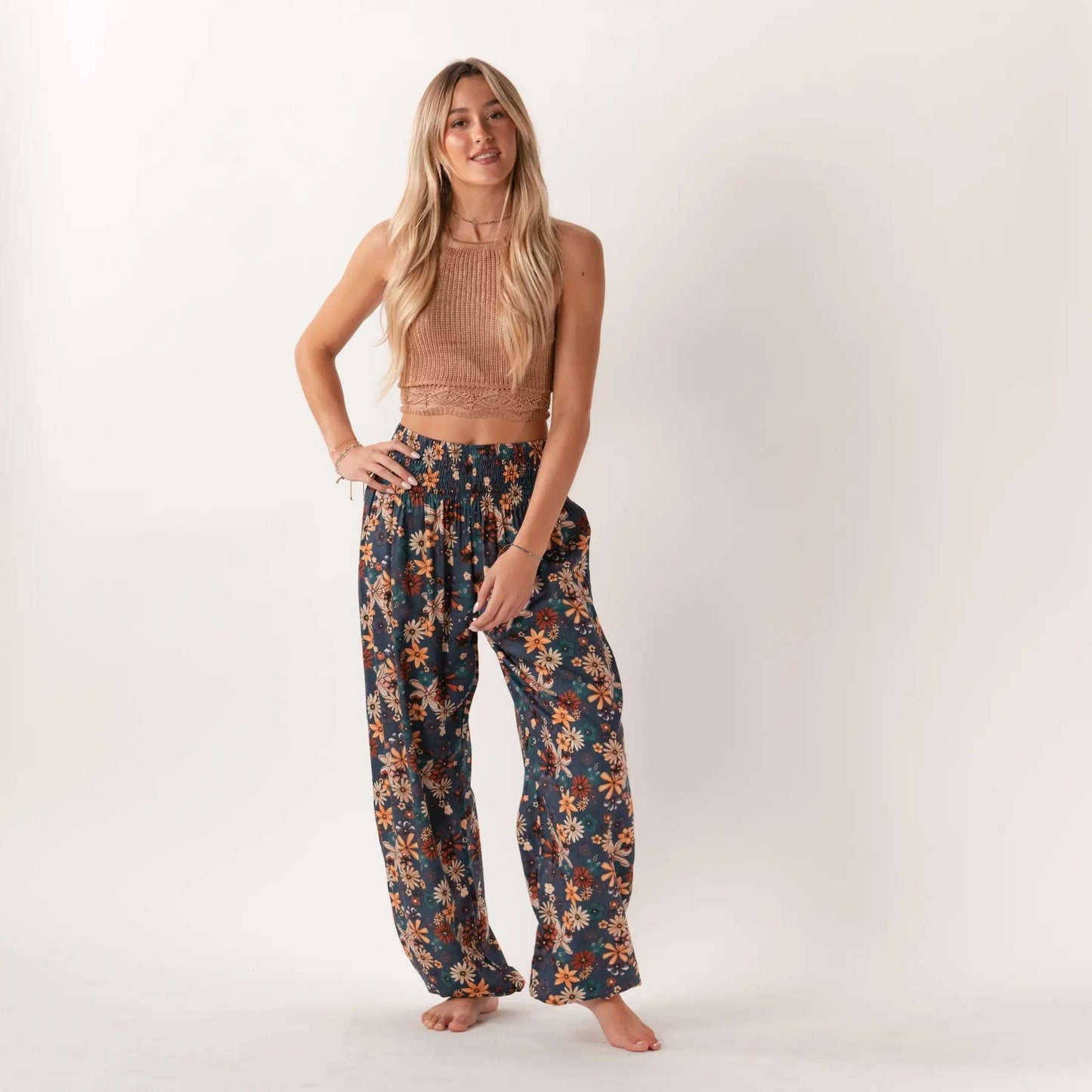Myanmar Harem Pants Opal Tides